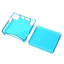 대신물산마켓 간지 투명 하드 쉘 하우징 TPU 케이스 게임 보이 어드밴스 GBA SP 콘솔용 클리어 크리스탈, 한개옵션1, 01 파란