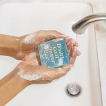 [디앤나잇 멘톨비누] 멘솔 3% 바디워시 산뜻한 청량감 여름 약산성비누, 조개1+하트1+사각1, 3개