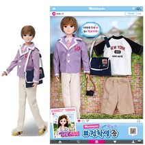 미미월드 열일곱미미 전학생 준 마론인형, 혼합색상
