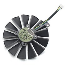 inRobert 95mm T129215SM 12V 0.25AMP 그래픽 카드 쿨링 팬 ASUS STRIX-RX470-O4G-GAMING RX580 GTX1050Ti용 (1개)