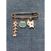 옷핀브로치 스누피 브로치 어린왕자 고양이 핀 에코백 장식 가방핀 브로치 우정템 커플템