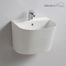 대림바스 CL-384 일체형 반다리 세면기 라운드세면기 cl-384 대림바스세면기(수전별도), 1개