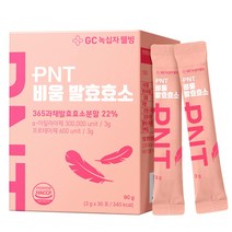 역가수치 30만 PNT 비움 과일야채 유래 발효효소 17종 유산균 함유, 1박스, 30포