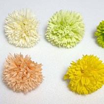 비누카네이션 낱개-어버이날 스승의날 플라워 바구니 만들기재료, 샤벳오렌지