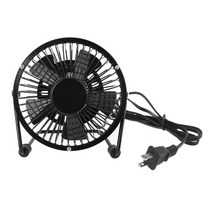 미국 EU 영국 플러그 AC 110V 220V 전기 팬 5 인치 테이블 금속 팬 가정 및 사무실 개인 팬을위한 작은 데스크탑 팬, 하얀색