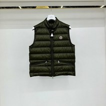 [몽클레어] [명품] Gui 구이 질렛 하이넥 자켓 카키 1A1070053029833 1