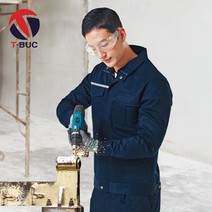 티뷰크 작업복상의 TB-793J 방염복 방진 크린룸 공장, XL