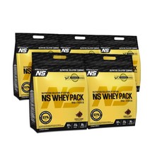 NS 포대유청 WPC 초코맛 헬스보충제 단백질보충제 유청단백질가루 단백질쉐이크 프로틴, 5팩, 2kg