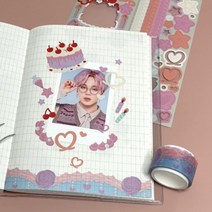 기타 바보사랑[믹]케익만들기 스티커 다이어리꾸미기 다꾸 스꾸, 크림데코