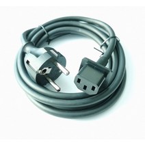 호환 교체 ac 전원 어댑터 eu 유럽 플러그 power cord cable for new mac pro server late 2013 a1481 black, 유럽 ​​연합