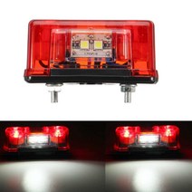 캠핑카 카라반 트레일러 차량용 LED 번호판 라이트 범용 LED 자동차 트럭 화물차 후방 12V 1 개