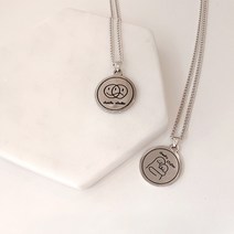 써지컬 동그라미 목걸이_2종