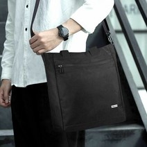 에이치플러스몰 남성 크로스백 자전거 출근 가방 수납