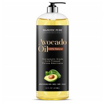 마제스틱 퓨어 오일 473ml 아보카도 Majestic Pure Avocado Oil for Hair and Skin - 100% Pure and Natura
