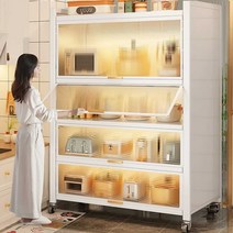 팬트리장 서랍형 캐비닛 찬장 정리장 그릇장 다용도장, 11.화이트 4단 60x44cm