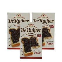 네덜란드 다크 초콜릿 칩 380g De Ruijter chocolat hollandais, 3팩