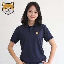 멋지군 코오롱 쿨론 쿨 기능성 시바자수 카라 반팔 티셔츠