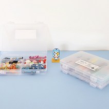 다용도 HSC 낚시 정리함 80 생활 소품 레고 부속 나사 장난감 보관함 용품 부품함 듀플로 실바니안 바비인형 미미 인형 정리 및, 30칸