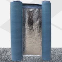 방근시트 방근 포 뿌리차단 누수방지 단열 방열 방수 자재 옥상 지붕 공사 방초 매트, 알루미늄/폭1m길이10m