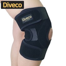 디베코 무릎보호대 등산 헬스 니슬리브 슬개골 아대 러닝 배구 축구 농구 밴드 댄스 테이핑, 디베코 무릎보호대 1개(프리사이즈/좌우 겸용)
