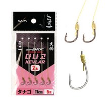 싸파 도도 다나고 케블라 2본 17CM 케브라 5# SDD-DK2S175, 선택완료