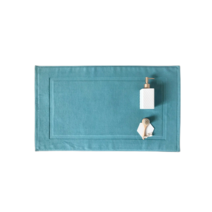 RANI 클래식 순면 빨아쓰는 호텔 주방 욕실 타월 발매트 2장 세트, 민트