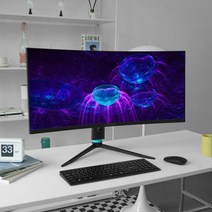 주연테크 X34QC-65W 34인치 커브드 게이밍 모니터 WQHD 144Hz USB-C, 단일옵션