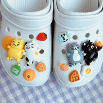 14P 왕귀여운 왕 뚱냥이 고양이 간식 파츠 세트
