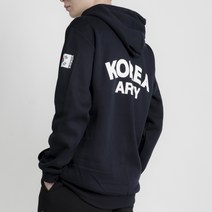 ROKA 로카 기모 후드티 곤색 긴팔티 국산 군인 티셔츠