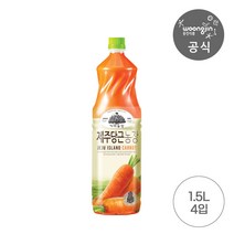 웅진식품 가야농장 당근 주스 1.5L 4펫