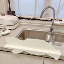 물막이 가림막 싱크개 강아지 주방 설거지 물튀김 방지 커버, I