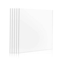 Handicrafts Home 사진 액자용 깨진 유리 교체 시트 - 2.0mm 두께 울트라 투명 퍼스펙스 아크릴 DIY 프로젝트 7.6 x 7.6cm3 3인치 5개 팩, 3x3 inches, 5