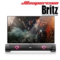 브리츠 BA-RG100 2채널 LED 사운드바 PC스피커 - JBSupercom