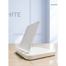 높이조절책상 높낮이조절 스탠딩 책상 접이식 태블릿 휴대폰 데스크탑 스탠드 홀더 조절 가능한 브래킷 휴, 02 WHITE