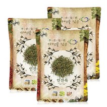 푸른들판 국내산 건조 인진쑥, 500g, 3개