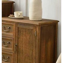 원목빈티지서랍장 침실인테리어 복도수납장 정리함, 그린 - 60x32x100cm