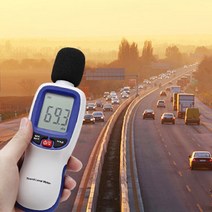 고급형 소음 측정기 LED 라이트 디지털계 층간 소음 테스터기 공장 관공서 데시벨 측정기