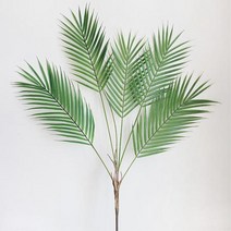 진짜같은 얇은 잎 야자 조화 실내 조경 인조나무 아기자기한소품 원룸 작은집꾸미기 홈스타일링, 상세페이지 참조