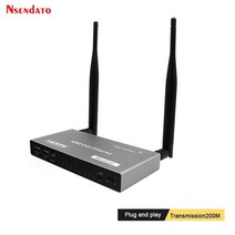 무선 영상 송수신기 hdmi 카메라 유튜버장비 200 비디오 송신기 및 수신기 키트 4, 수신, au 플러그