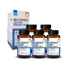웰리즈 류신 프리미엄 정 1000mg X 60정, 60g, 6개