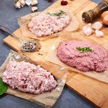 [맛난꼬꼬 다짐육] 국내산 특수부위 닭고기 다짐육 3종(냉동), 닭세절육(1kg*2개)
