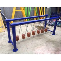 키즈 카페 놀이터 펜션 대형 2인 그네 놀이 시설 기구, 바오 블루 200   60 x 90cm