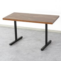 FT11050 검정분체도장 철재다리 업소용테이블/식탁 W1100 x D500 /좁은식탁/2인식탁, 05. 밤부