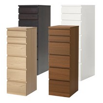 [이케아] MALM 말름 6칸서랍장 거울유리/수납장/보관함/서랍함, 색상:참나무_603.546.68