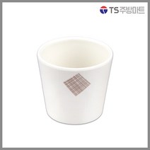 [돌산멜라민] 더블체크(백) - 컵 1호 (업소용 식당용), (7792)