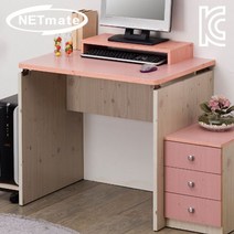 이파인스토리 데스크 핑크 입식 W512EC8 책상 컴퓨터 학생 좌식 사무용 원목 NETmate 서재 800x600x720 테이블 공부 철제 1인용 책상, EF 본상품선택