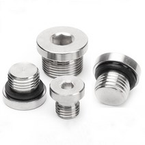 RC 가스켓 메탈 엔진 취미ED 씰 링 포함 1/8 "1/4" 3/8 3/4 1-1/2 "BSPP 수 M8-M30 메트릭, 02 Metric Male_19 M30x1.5mm