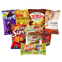 까까나라 나홀로 캠핑 과자 모음 세트 8P, 까까나라 주말에 떠날까? 캠핑하러 과자 세트 8P