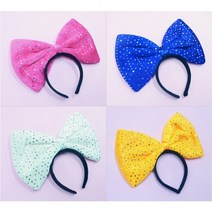 파티클럽 27x23.5cm 헤어밴드 1개 왕리본 대 83837 f20, 상세페이지 참조, 상세페이지 참조