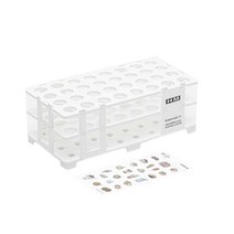 코니컬 튜브 랙 32홀 tube rack 시험관 튜브렉 15ml 코니칼 실험관 스탠드 원심관 꽂이 거치대 보관 거치, 튜브랙15ml(사은품증정)